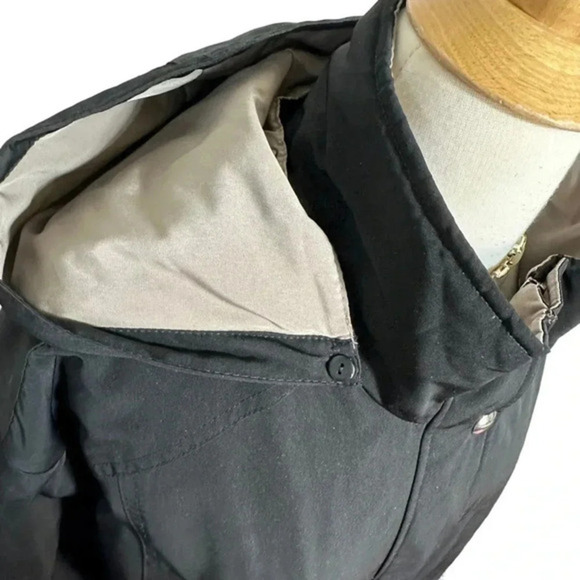 Forecaster of Boston 3X black +‎ tan trim utility style water resistant coat - Picture 9 of 12